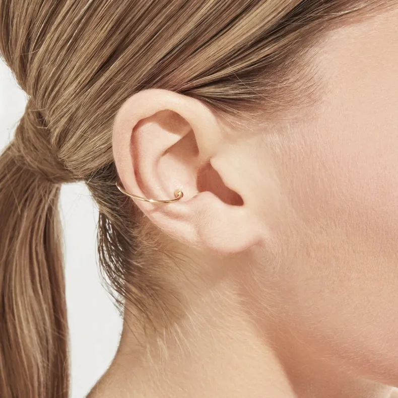 Shihara Diamond Twist Round Earring 02