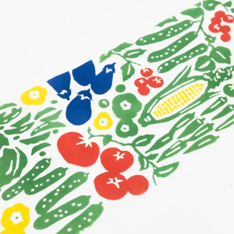 Tenugui - Summer Vegetables