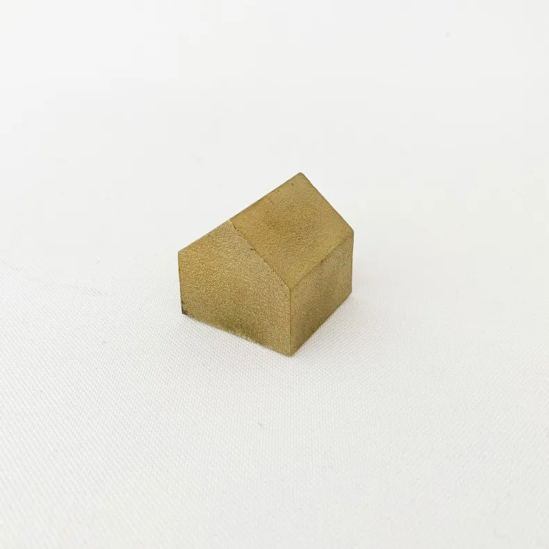 Brass House Paperweights