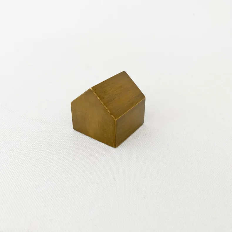 Brass House Paperweights