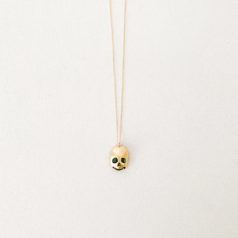 Black Barc 'Doku' Skull Necklace
