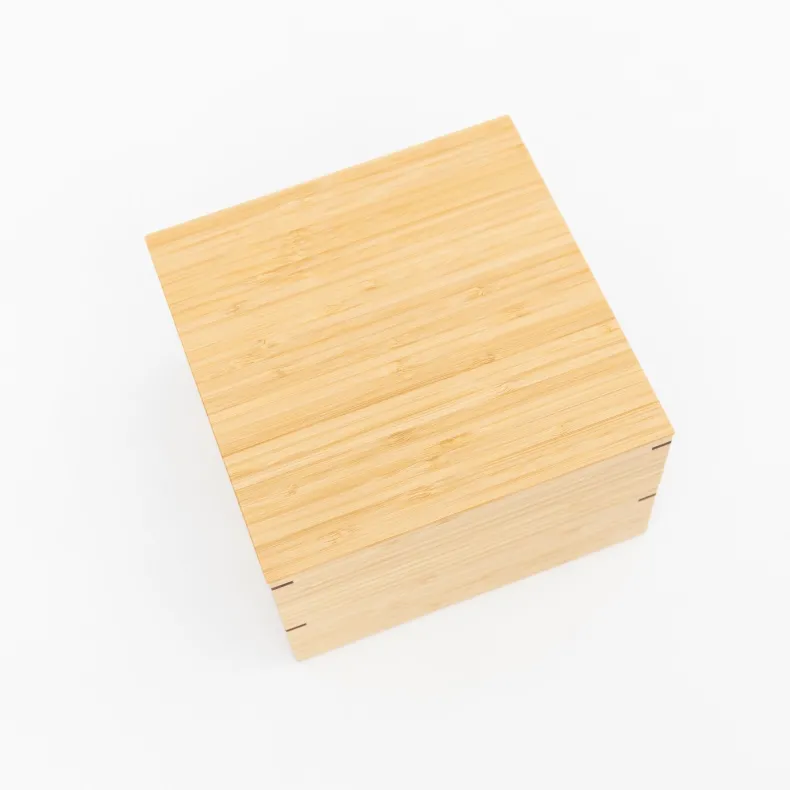 Kosuga Bamboo Tiered Square Lunch Box Set