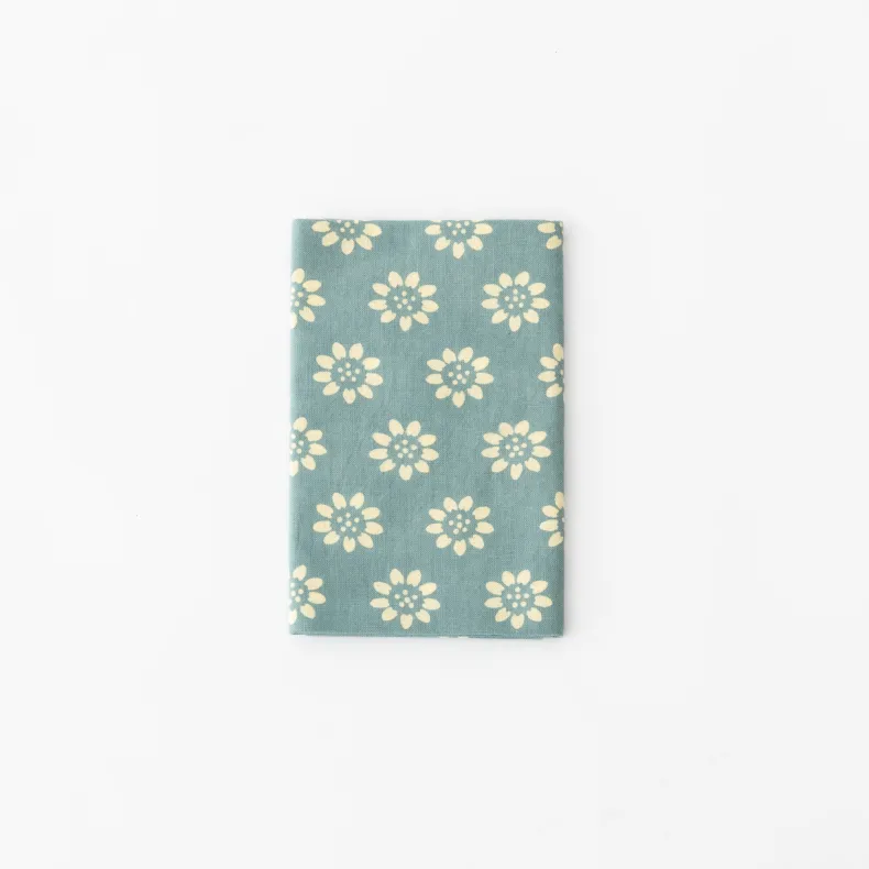 Tenugui - Sunflower on Green