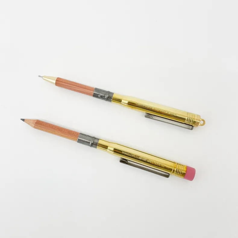 Traveler's Company Brass Ballpoint Pen & Pencil