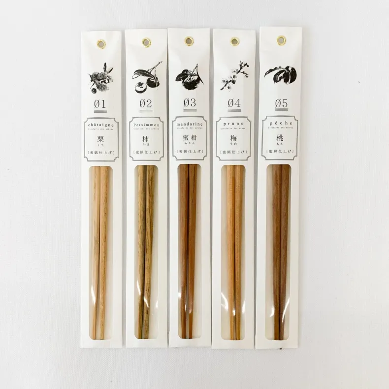 Tetoca Chopsticks in Variety of Woods