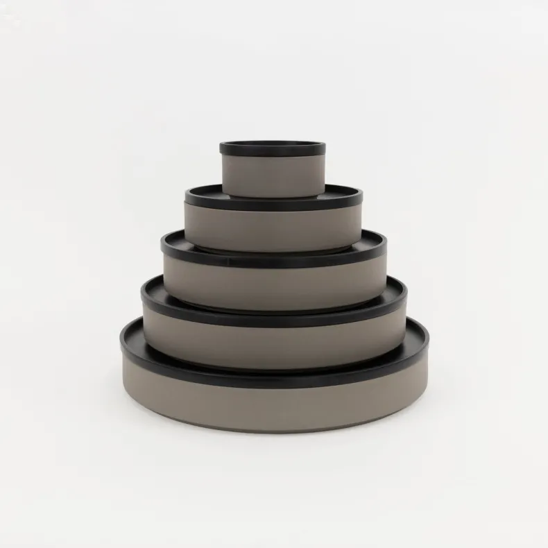 HRS123 - Tray / Lid Black ø 5.5/8"