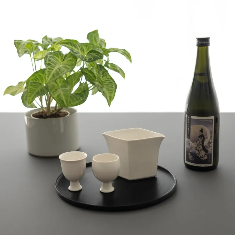 Jicon Sake Vessels and Pitcher