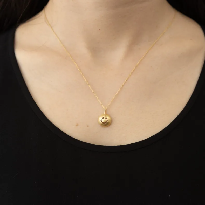 Black Barc 'Smiley' Necklace No. 8