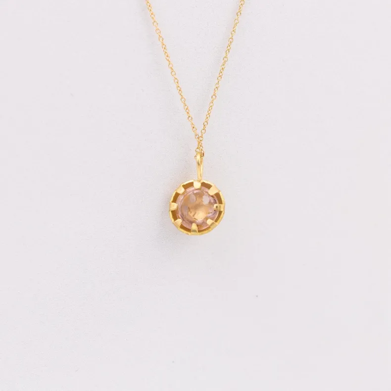 Black Barc 'Smiley' Necklace No. 8