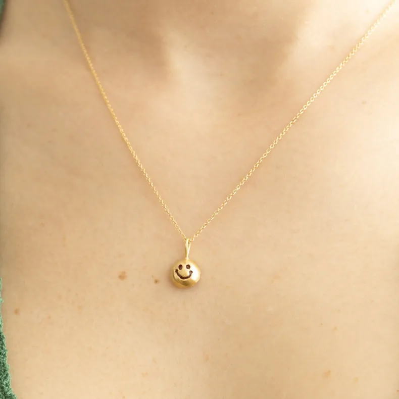 Black Barc 'Smiley' Necklace No. 16