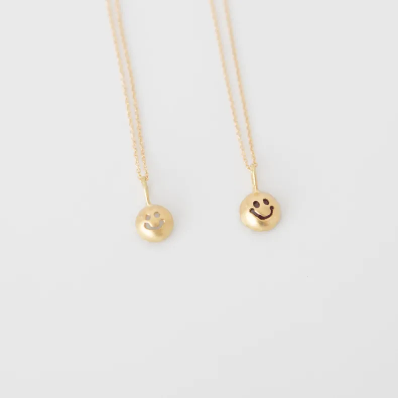 Black Barc 'Smiley' Necklace No. 16