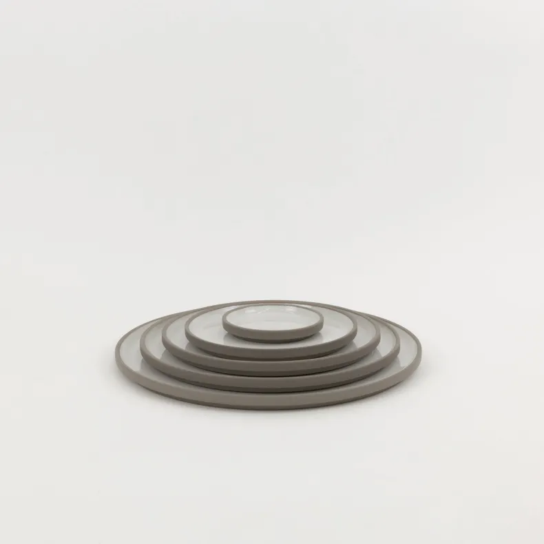 HAW101 - Plate / Lid Ash White ø 3.3/8"