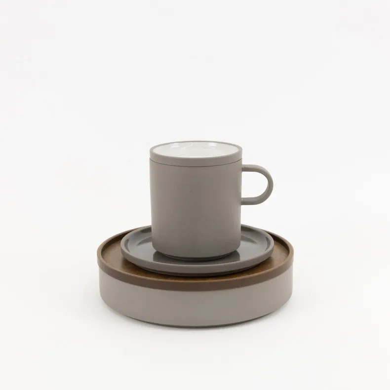 HAW101 - Plate / Lid Ash White ø 3.3/8"