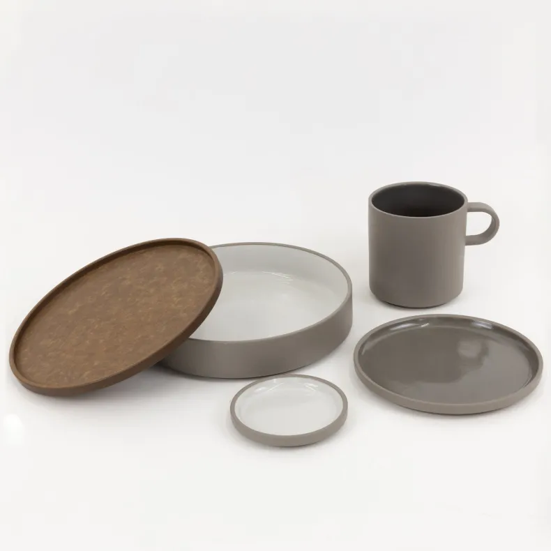 HAW101 - Plate / Lid Ash White ø 3.3/8"