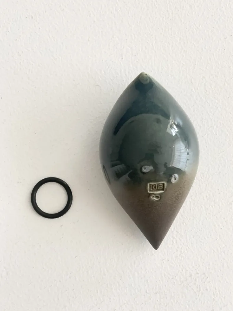 Rie Ito's Ceramic Oval Birds