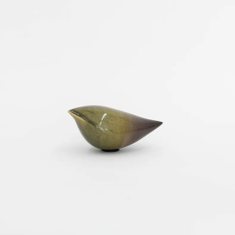 Rie Ito's Ceramic Oval Birds