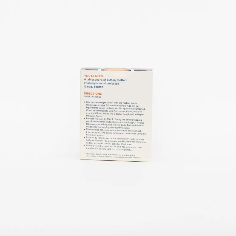 Sonoko Spiced Ginger Molasses Cookie Mix