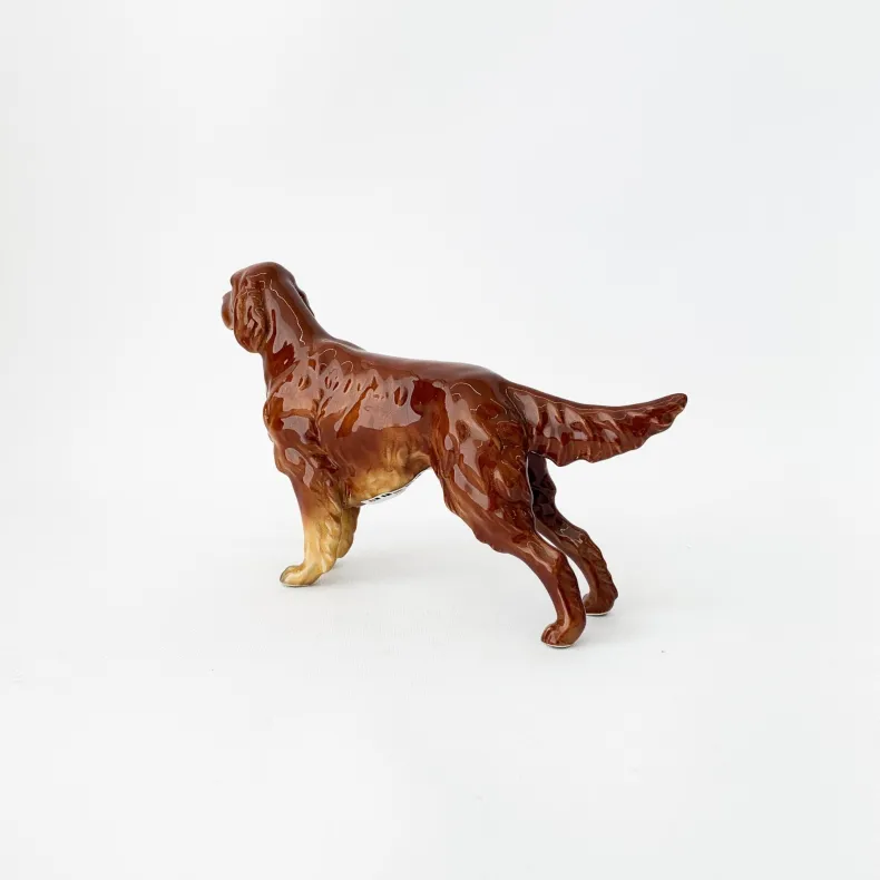 Ceramic Dog Figurine - Pointer
