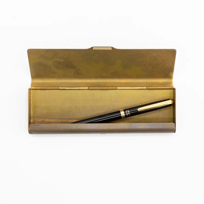 Picus Brass Pen Case