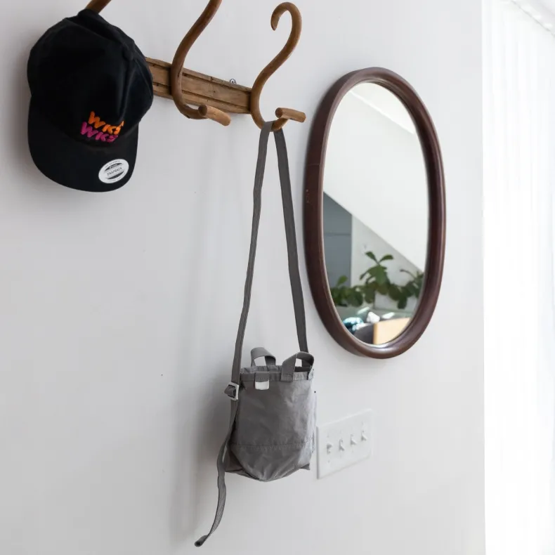 ANUNFOLD Side Pocket Mini Bag - Gray