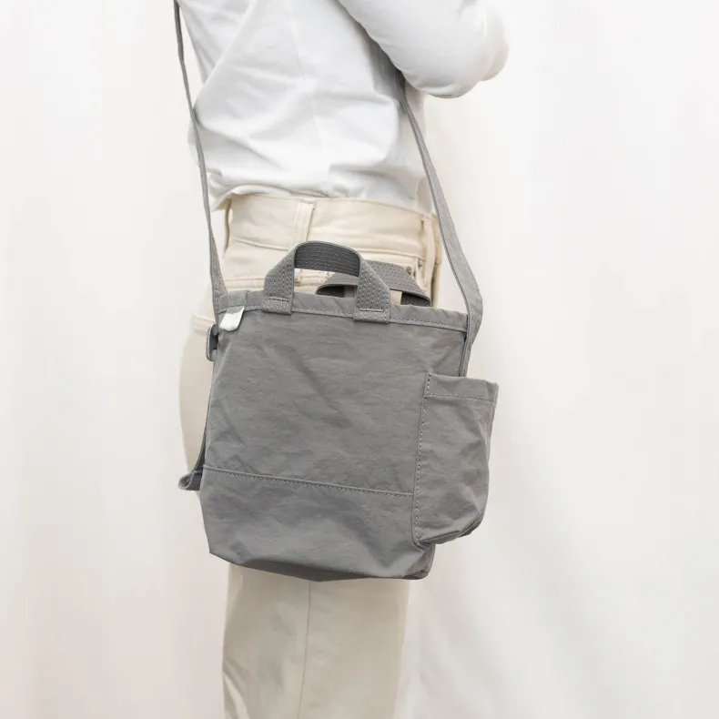 ANUNFOLD Side Pocket Mini Bag - Gray