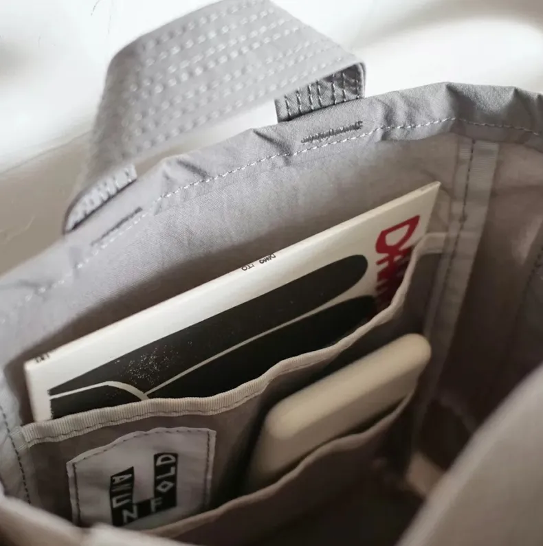 ANUNFOLD Side Pocket Mini Bag - Gray