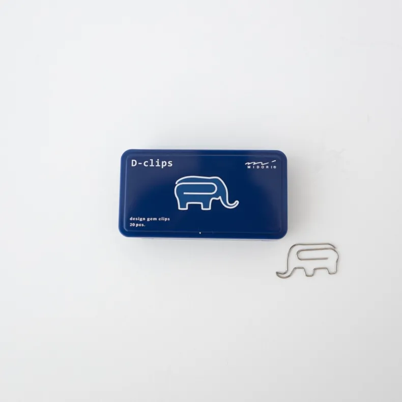 Midori D-Clips Paper Clips