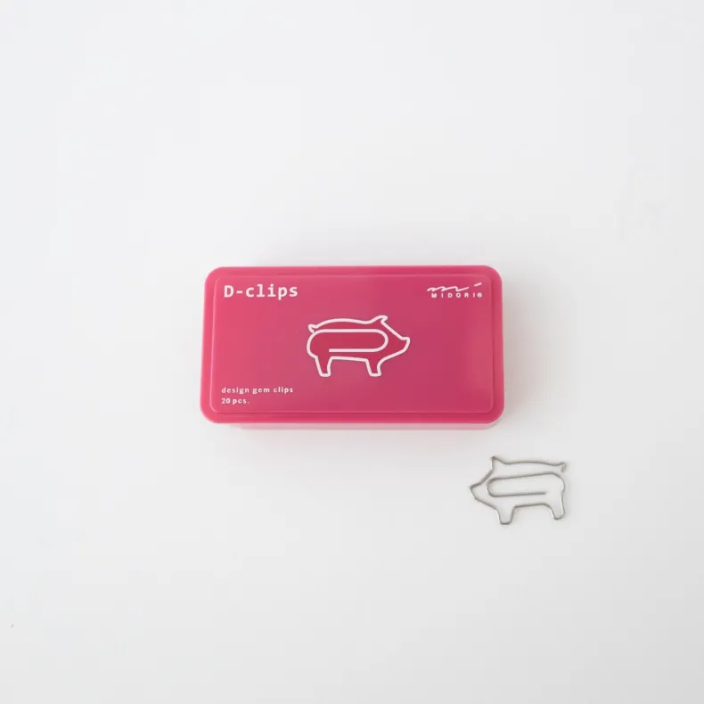 Midori D-Clips Paper Clips