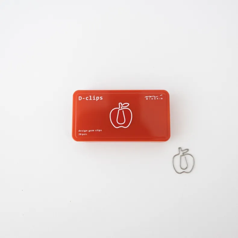 Midori D-Clips Paper Clips