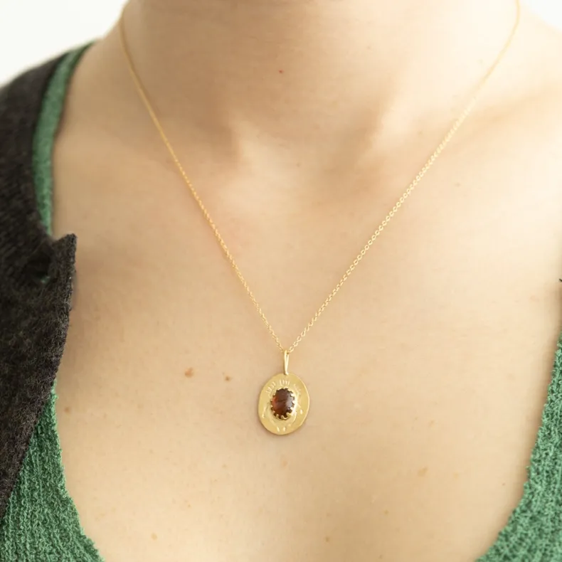 Black Barc 'Scarab' Signet Necklace No. 12