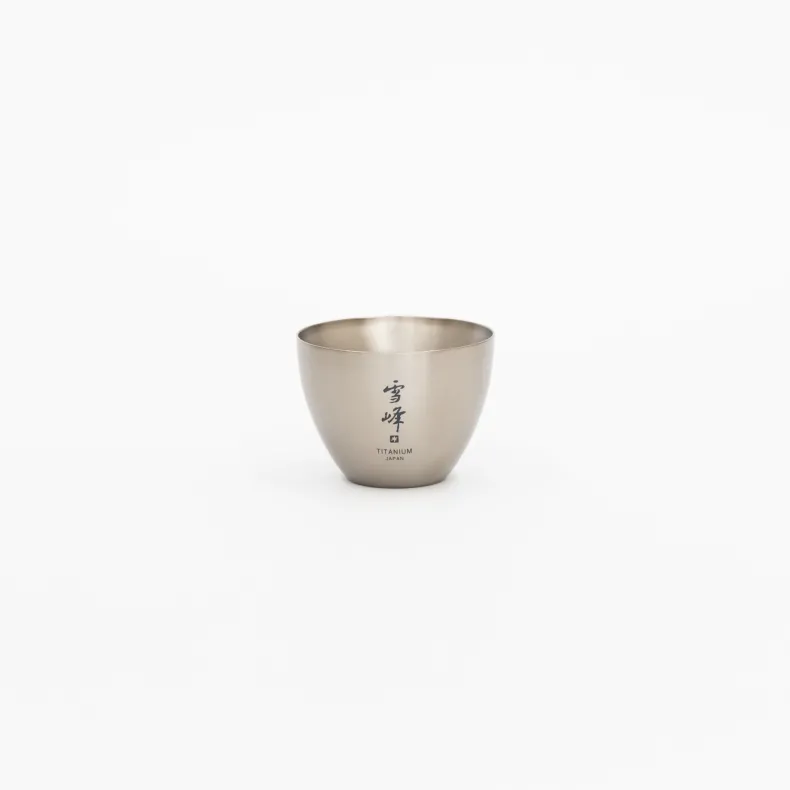 Snow Peak Titanium Sake Double Wall Cup