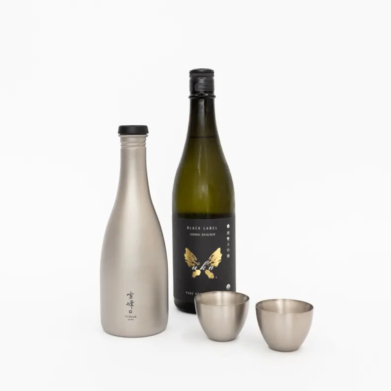Snow Peak Titanium Sake Double Wall Cup