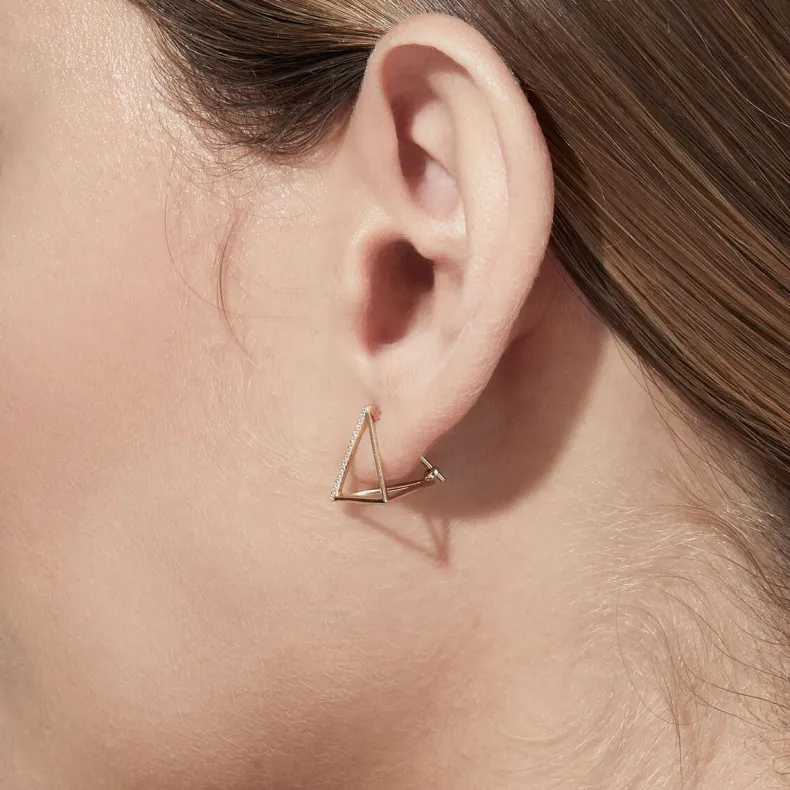 Shihara Diamond Triangle Earring 15 (01)