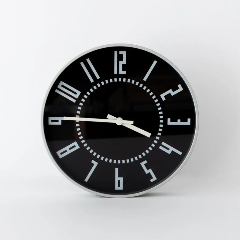 Lemnos Eki Sapporo Station Wall Clock [TIL16-01 BK]