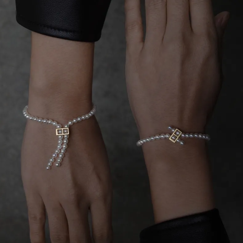 Shihara Akoya Pearl Bracelet 220mm + 18K Gold Clasp