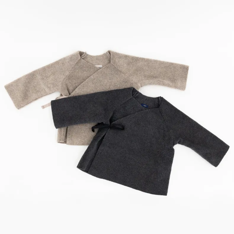 MAKIÉ Fleece Kimono Jacket