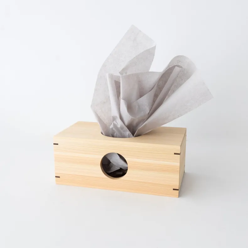 Hinoki Moon Tissue Box Cover [JC-183]