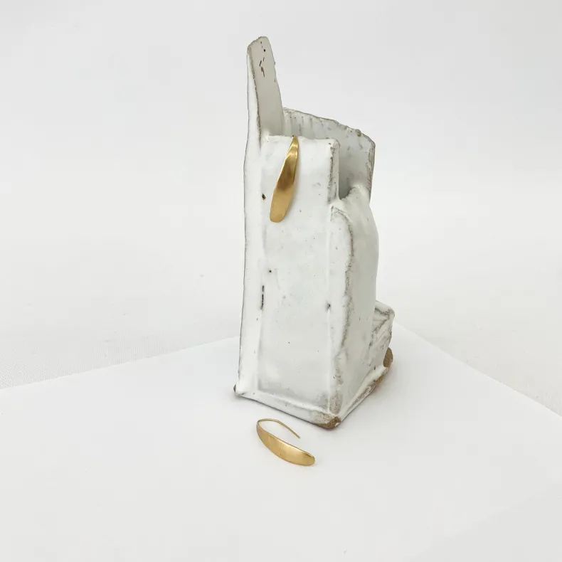 Black Barc 'Kiku' Earrings