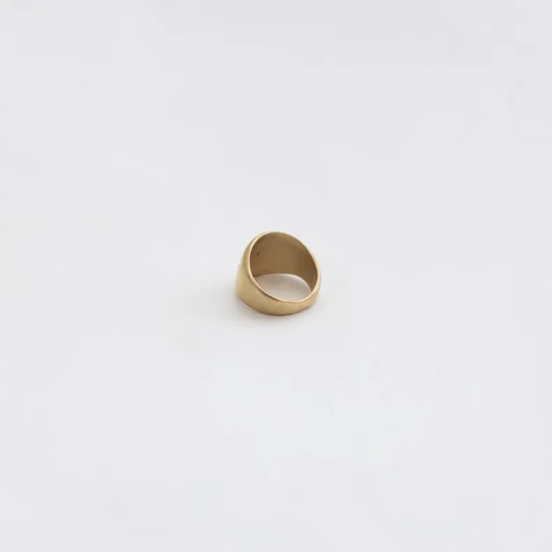 Black Barc 'Noki Cigar Band' Ring with Diamond