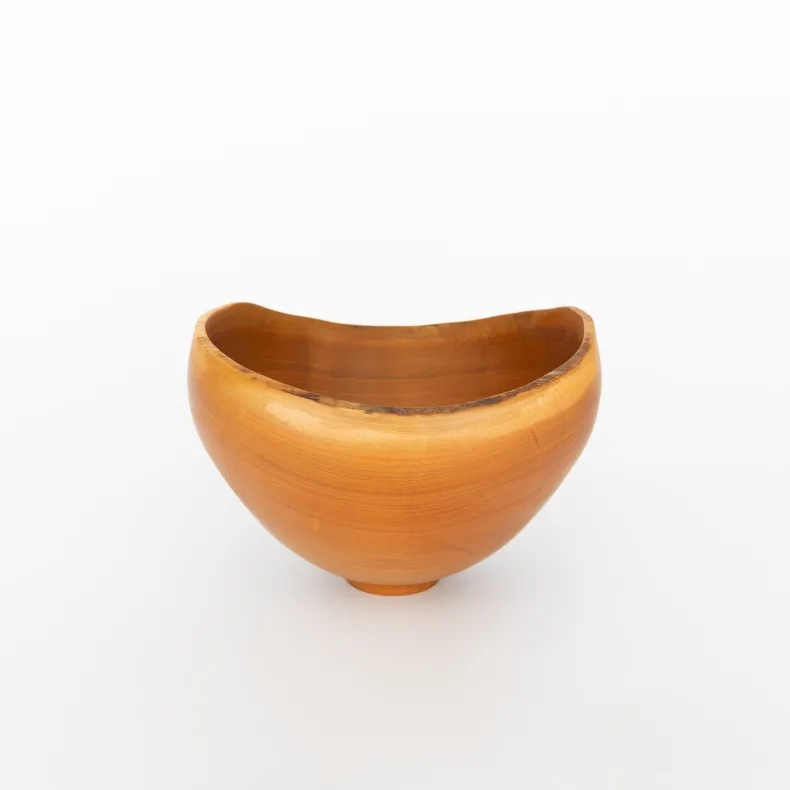 Wooden Bowl Sculpture by Kenji Usuda