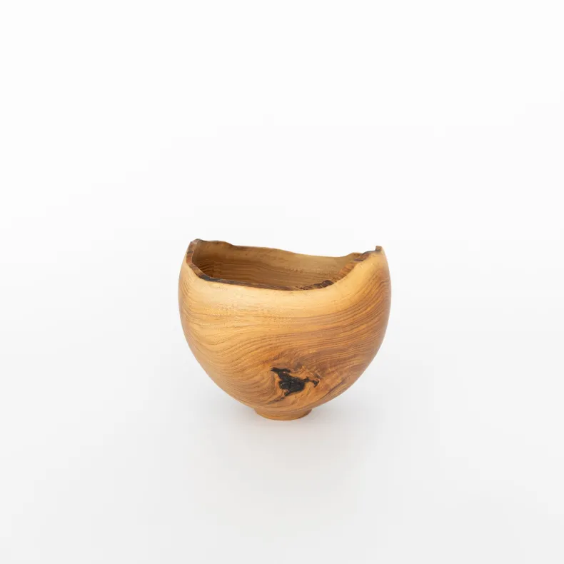 Wooden Bowl Sculpture by Kenji Usuda