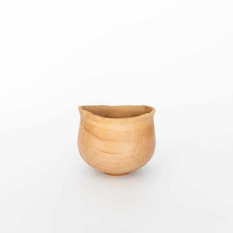 Wooden Bowl Sculpture by Kenji Usuda