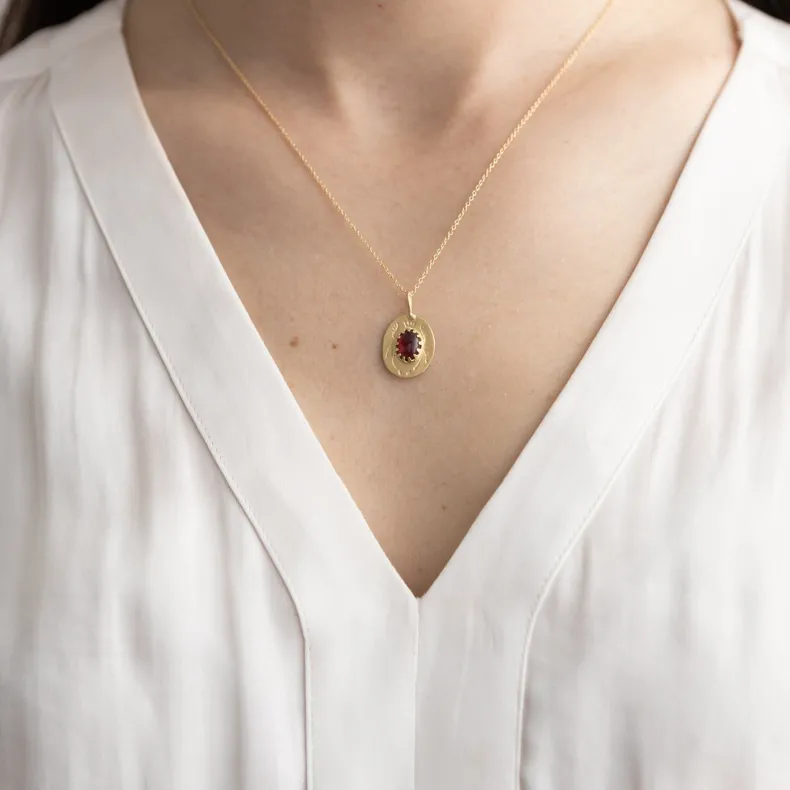 Black Barc 'Scarab' Signet Necklace No. 14