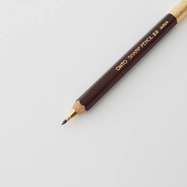 Ohto Wooden Mechanical Pencil 2.0mm