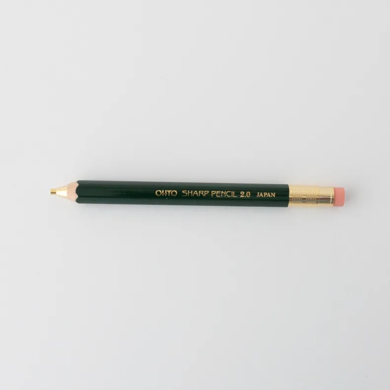 Ohto Wooden Mechanical Pencil 2.0mm