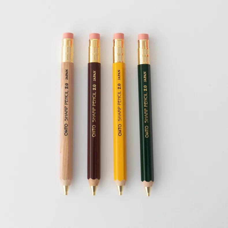 Ohto Wooden Mechanical Pencil 2.0mm