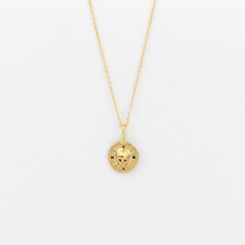 Black Barc 'Doku' Signet Labradorite Necklace