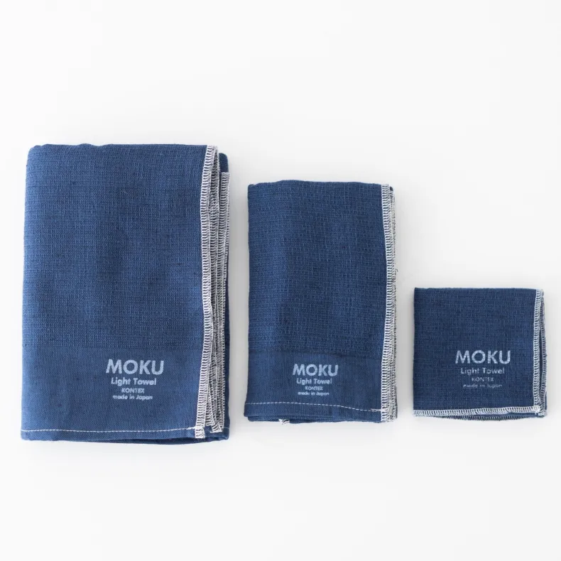 Moku Light Towels - Navy