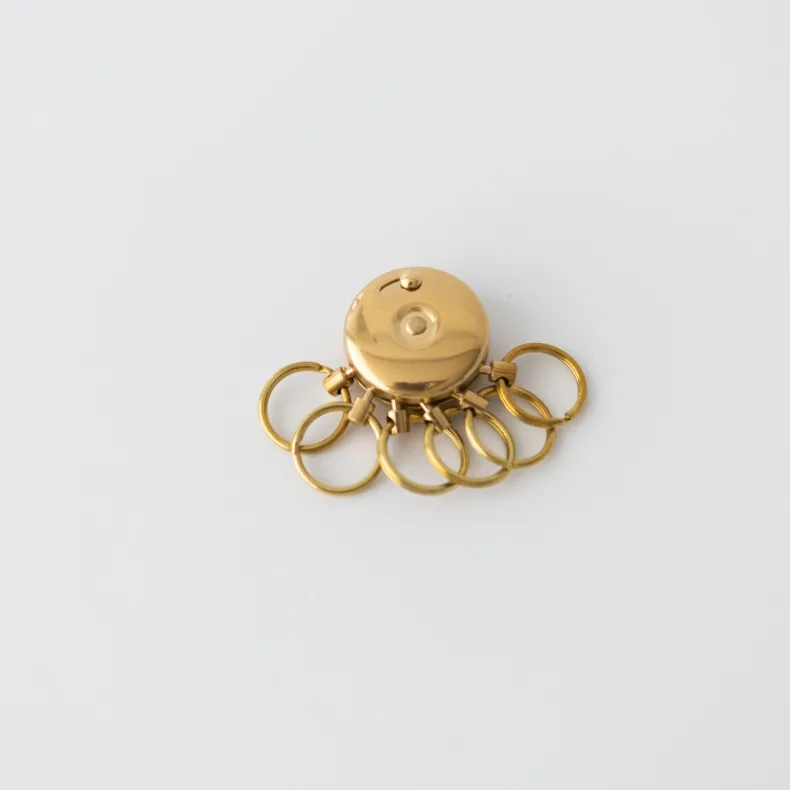 Octopus Brass Key Holder [TS659]