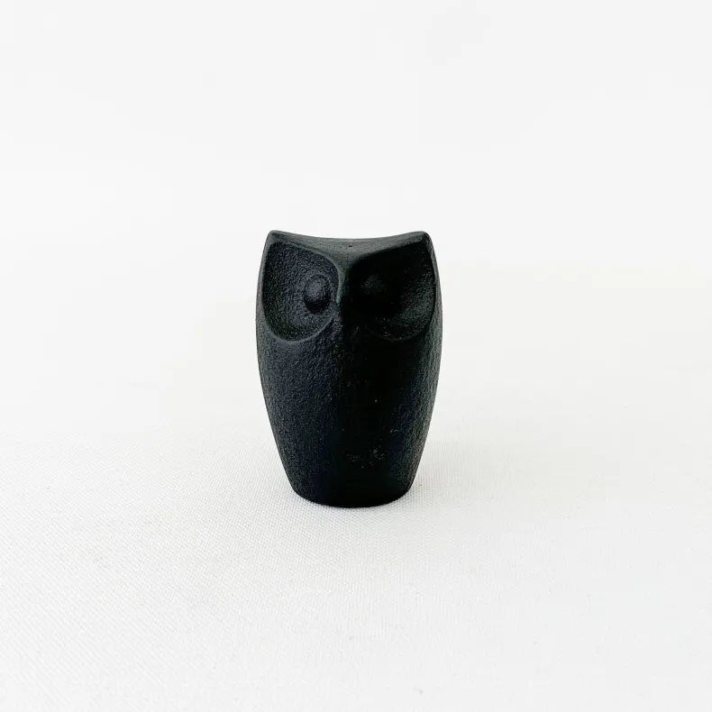 Kamasada Iron Owl Paperweights
